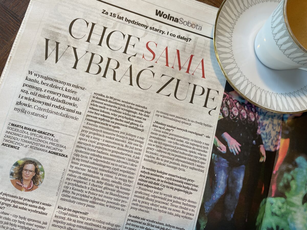 Czterdziestolatkowie myślą o starości