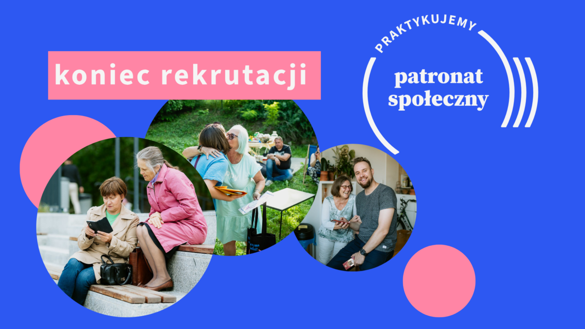 Poznajcie osoby zakwalifikowane do programu „Patronat społeczny: Praktykujemy”
